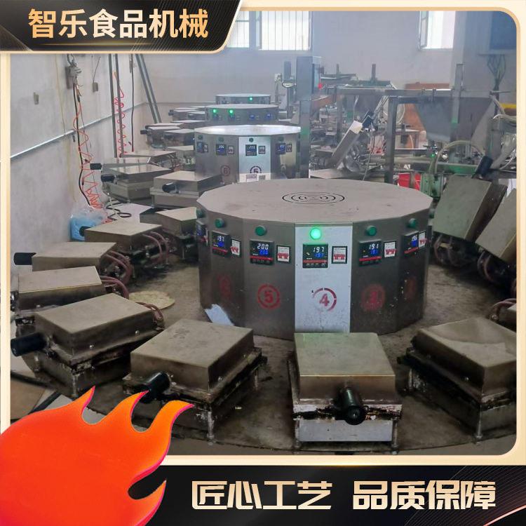 烤鸭饼机自动生产加热温度和时间可调焦馍小型机器焦馍机器