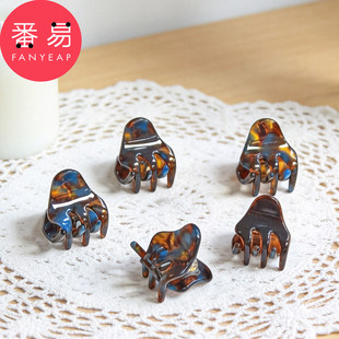 可爱抓夹小夹子头饰发夹侧边前额碎发刘海 刘海E1zhq001 抓夹 小