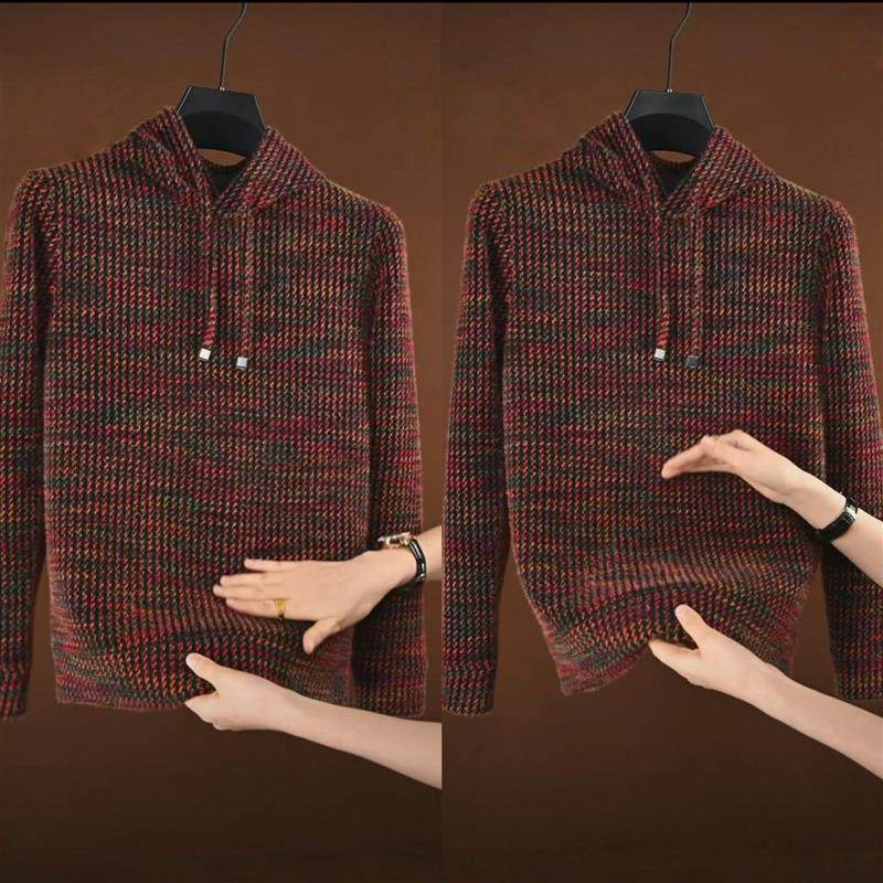 宏嫩轻奢服饰冬季时尚潮流连帽卫衣男士休闲百搭长袖设计师款男装