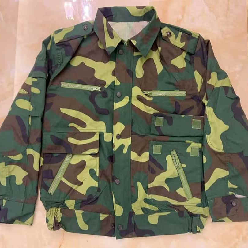 珍品库存87式迷彩服老货多口袋裤