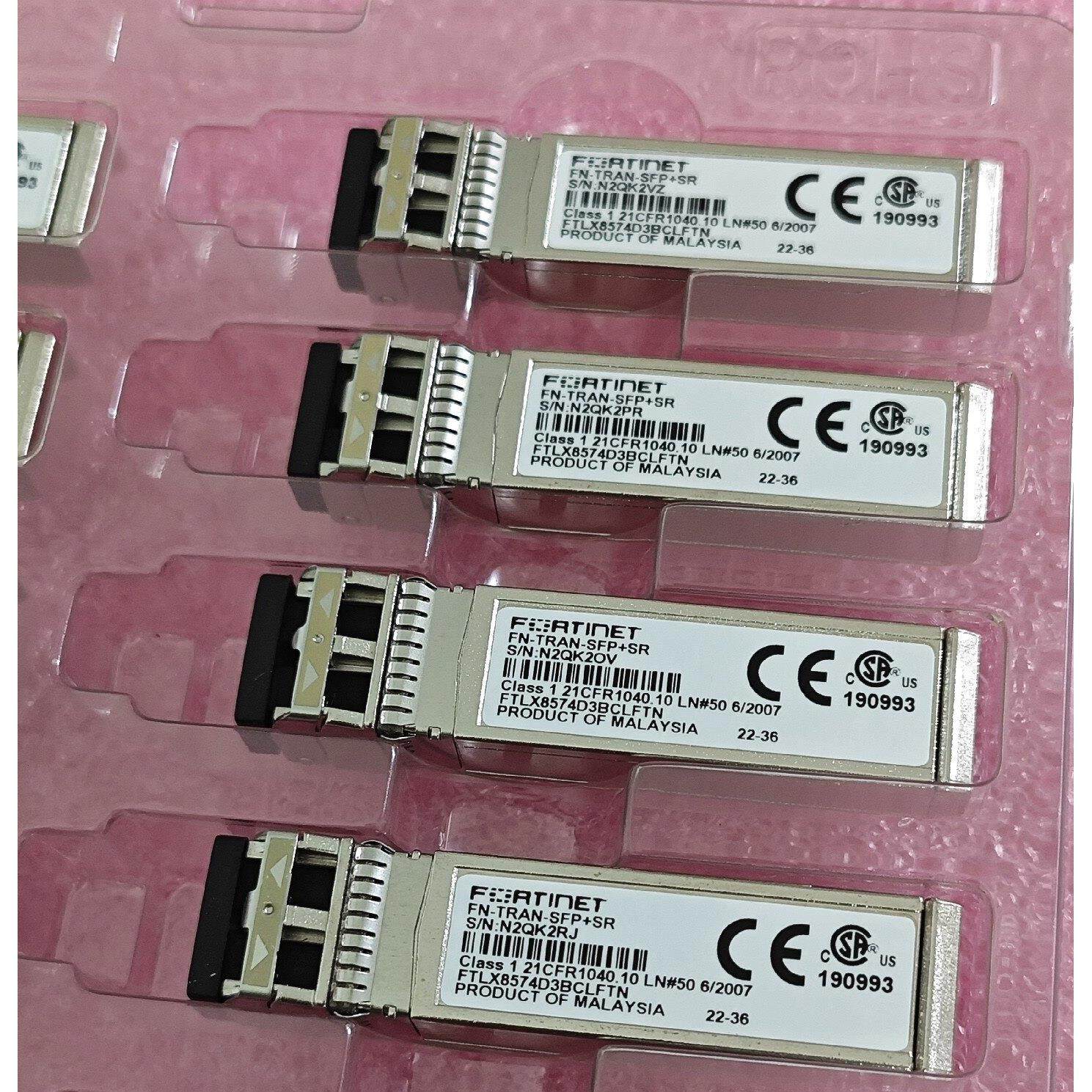 飞塔FN-TRAN-SFP-SR FTLX8574D3BCLFTN 10G 850nm多模光纤模块