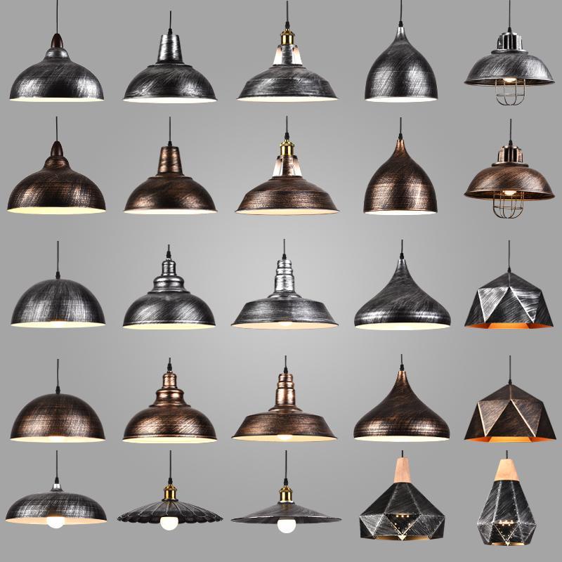 复古怀旧工业风个性简约烧烤餐厅餐饮饭店铺商用装饰loft吊灯灯罩