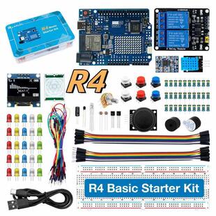 2024新款Arduino开发套件 兼容UNO R4带WiFi 新手入门级开发套件