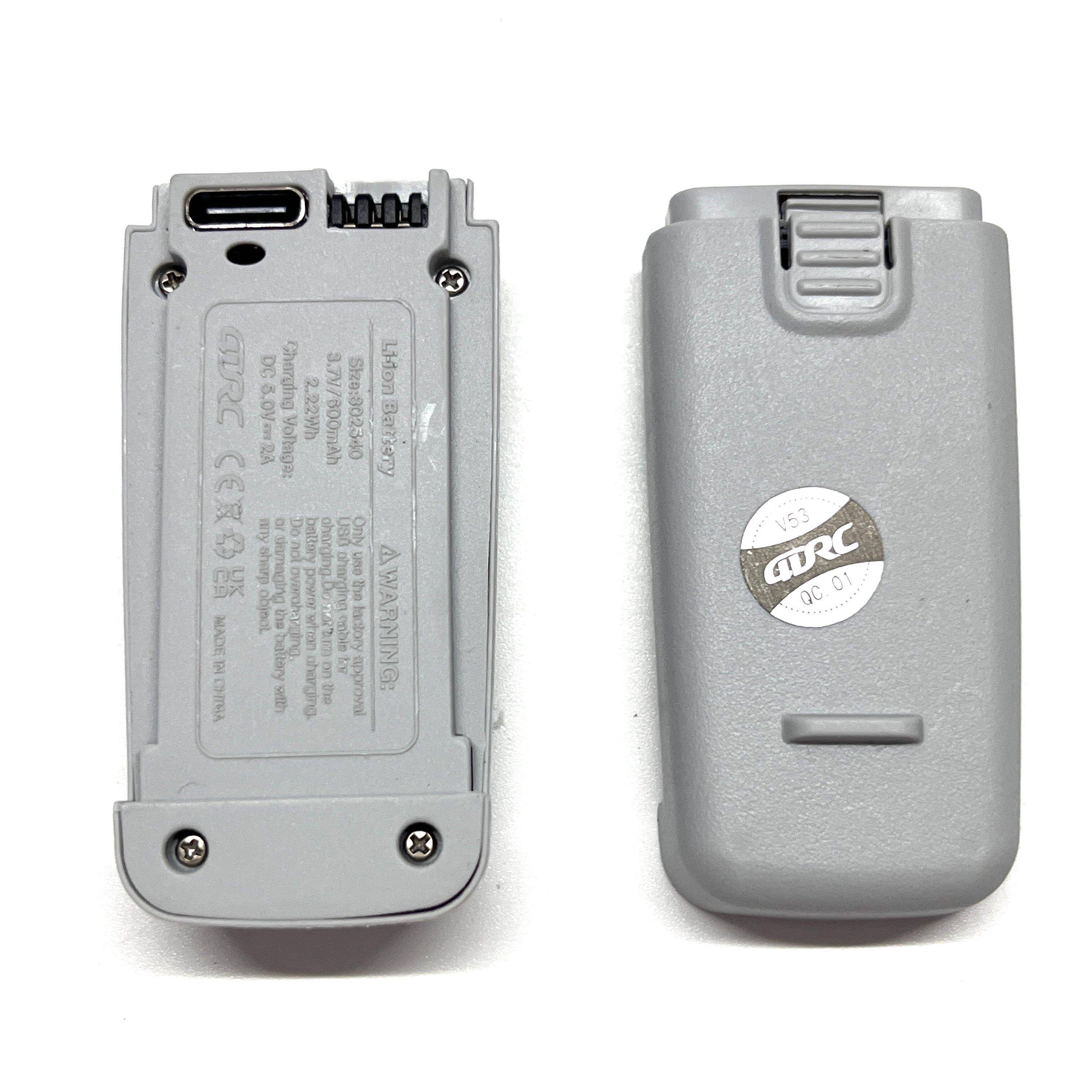 4DRC V53四轴飞行器无人机电池802540模块电池3.7V600mAh - 实物图