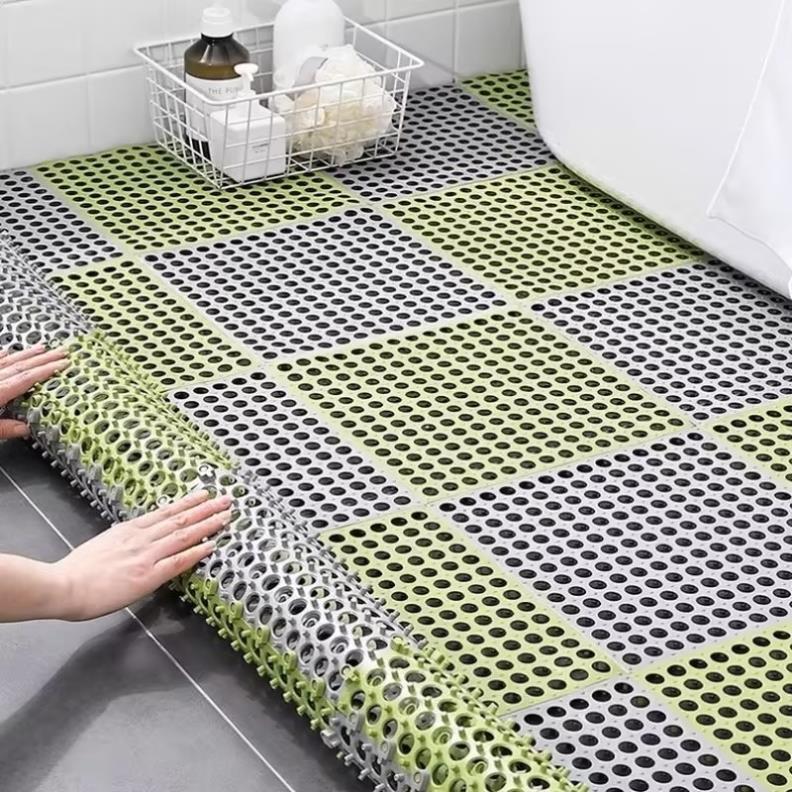 浴室防滑垫地垫卫生间垫子淋浴沐浴厕所洗澡镂空隔水全铺地贴防水