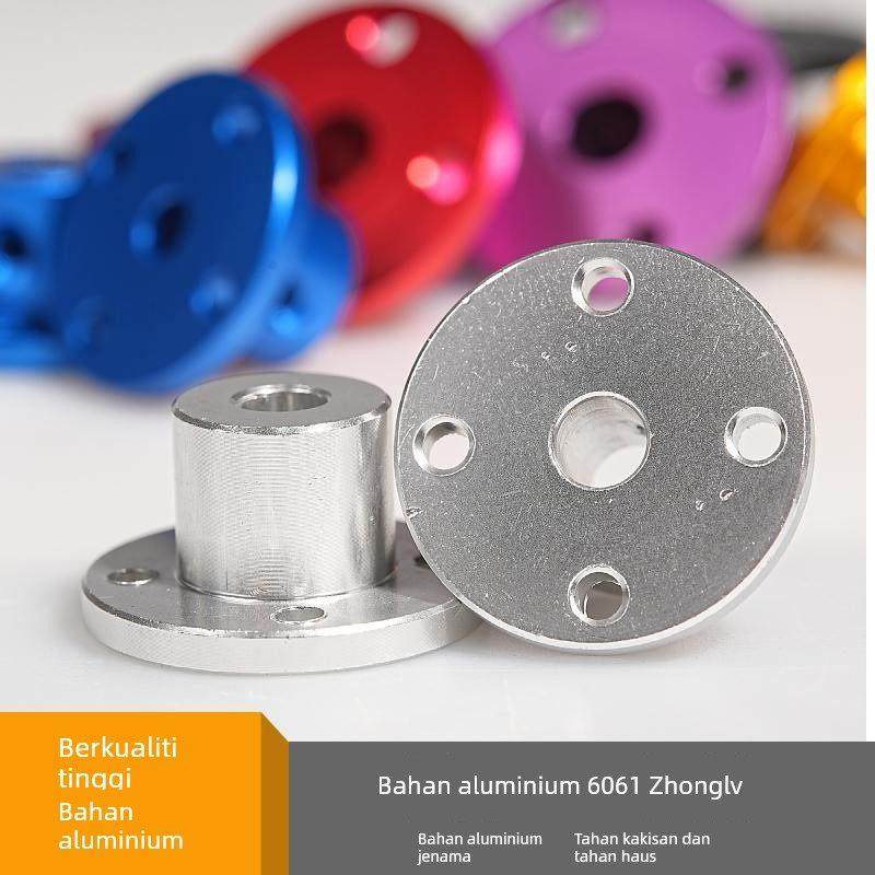 彩色铝合金法兰联轴器 电机光轴3.4/5-6/8mm固定导向连接盘支座,五金/工具,联轴器,淘宝优惠券,粉丝福利购,淘宝优惠卷