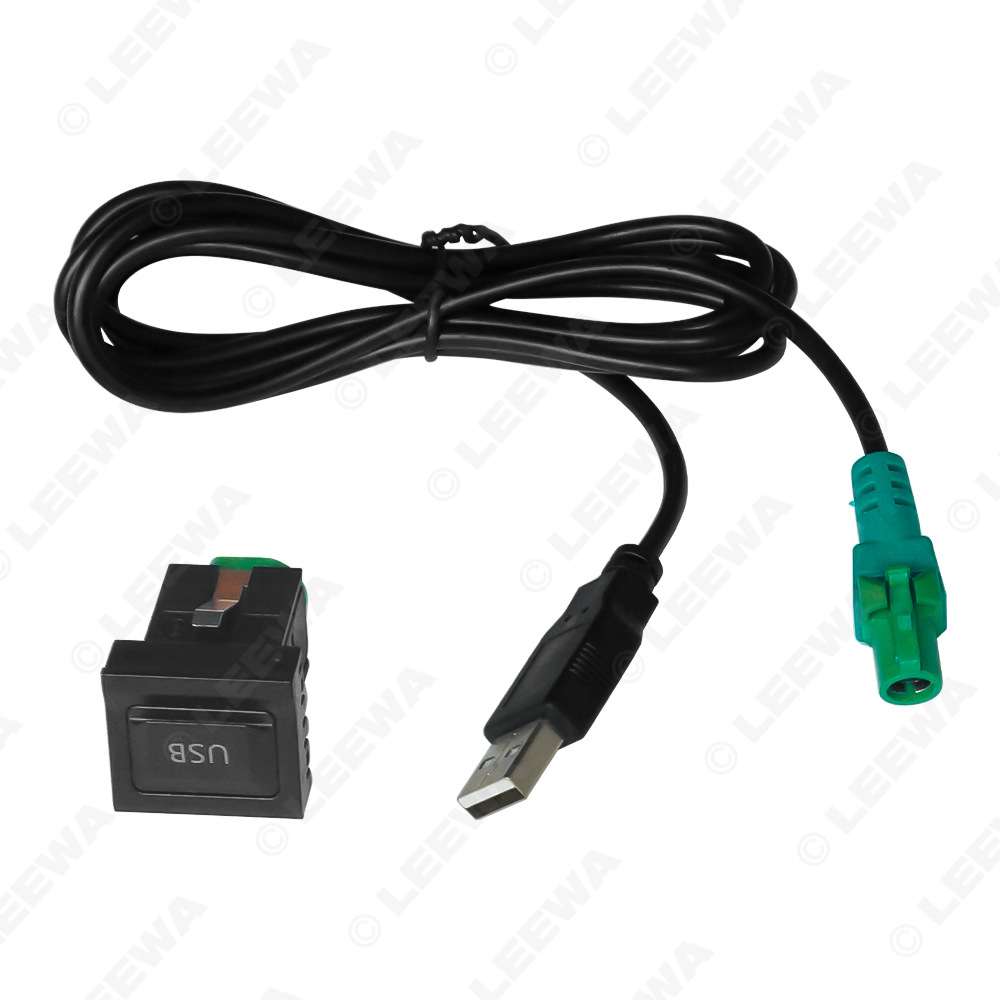 适用大众/奥迪/斯柯达RCD510 RCD310改装安卓导航USB转换线 USB线