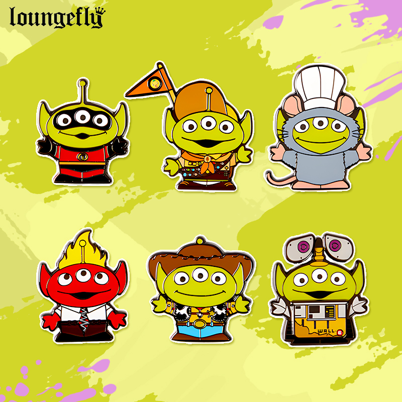 玩具总动员三眼仔盲盒徽章周边