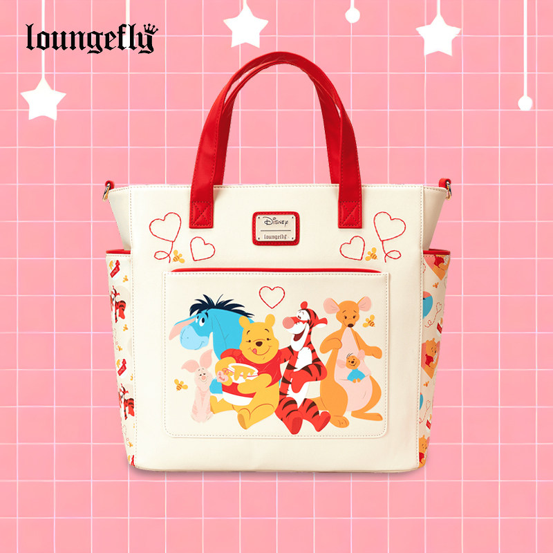 LF x 迪士尼联名 小熊维尼屹耳托特包斜挎包双肩包女春夏经典款