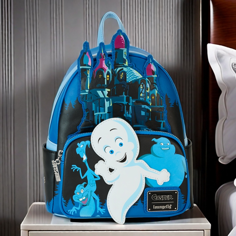 鬼马小精灵周边夜光迷你背包女