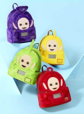 Loungefly天线宝宝迪西波波拉拉丁丁周边双肩包女生毛绒迷你背包