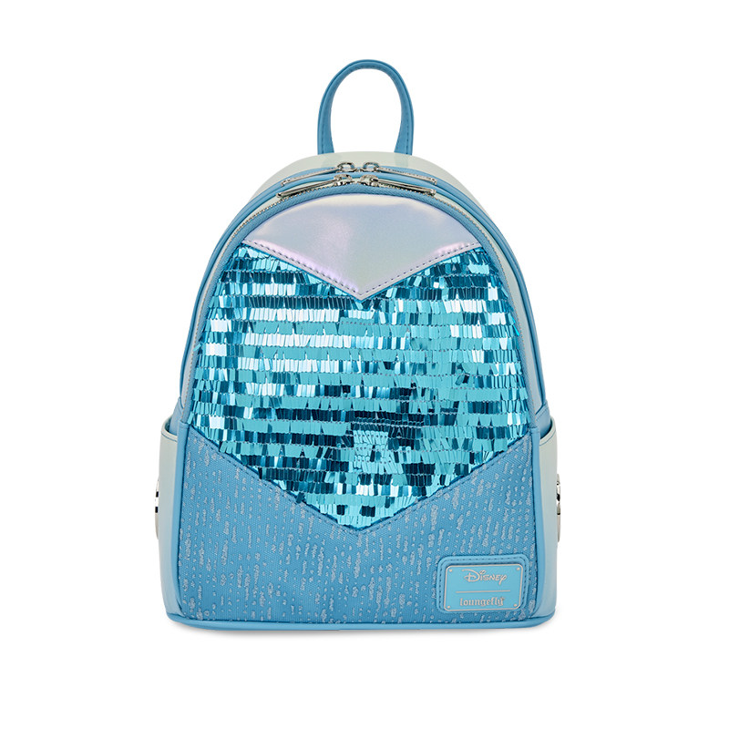 迪士尼冰雪奇缘艾莎公主双肩背包