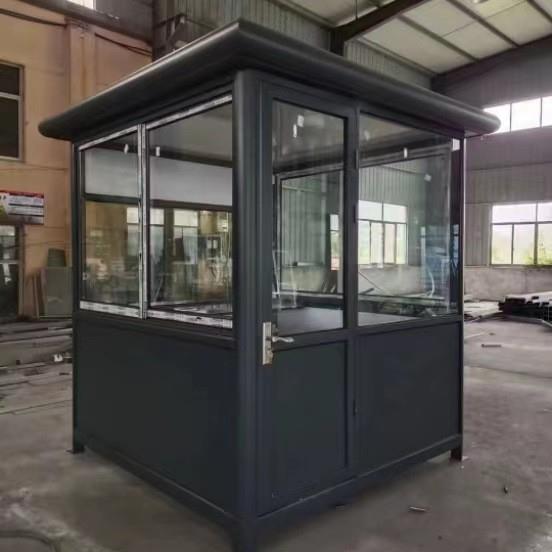 保安亭临用简易门卫亭小型不锈钢彩钢铝合金钢结构成品现货岗亭