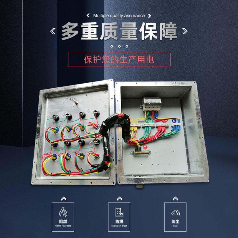 配电箱不锈钢防爆配电箱室内明装动力箱控制箱电表动力仪表接线箱
