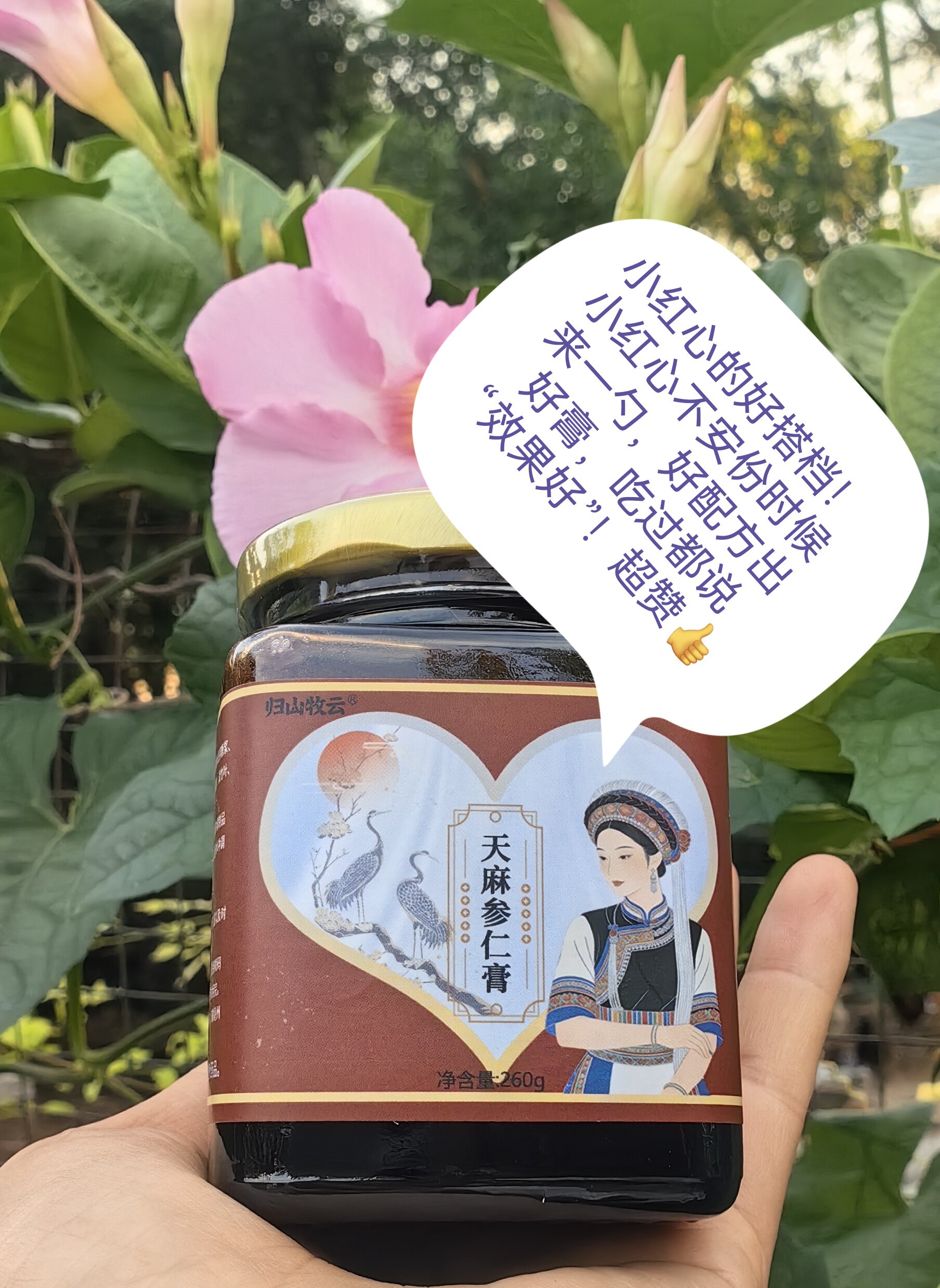 [天麻参仁膏]保养小红心的养生膏~小红心保养膏~超好喝巨好使