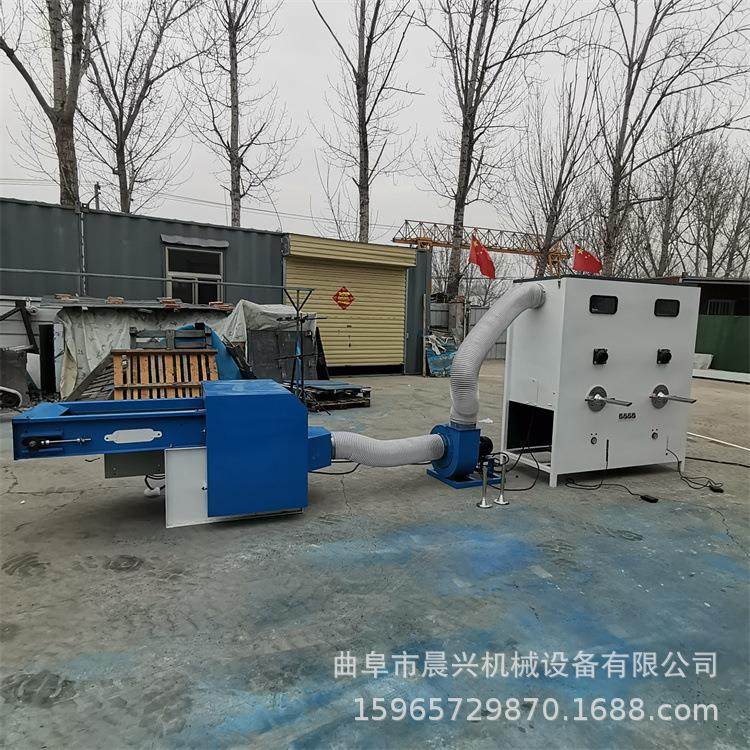 抱枕沙发棉填充机 多功能座垫吹棉机 丝绵玩具脚踏充棉吹包机