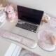 少女梦原创茶话会护腕鼠标垫可爱女生办公室加厚橡胶键盘托记忆棉