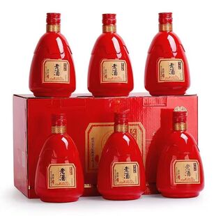 女儿红正红老酒绍兴黄酒糯米花雕酒半干型500ml*6瓶女儿红喜酒