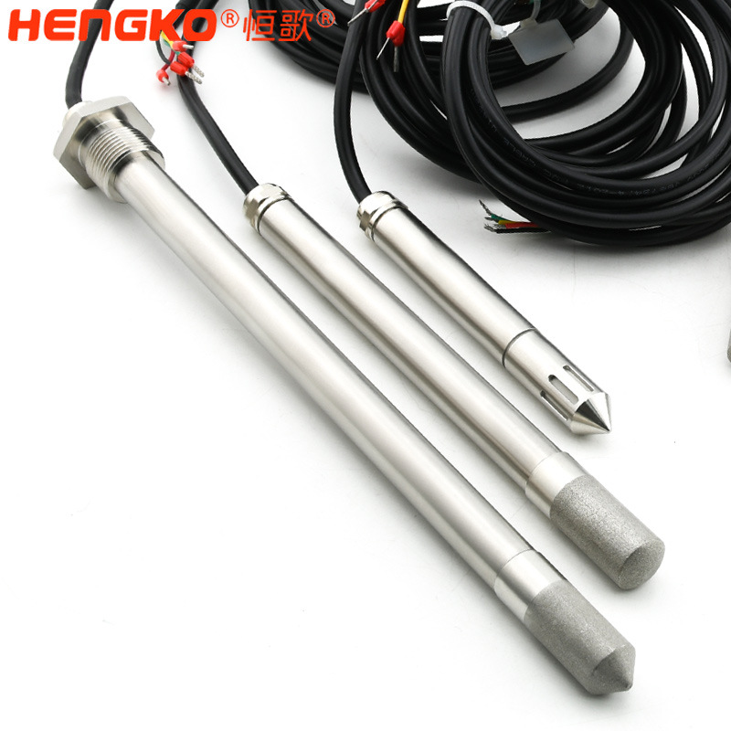 恒歌I2C数字温湿度传感器探头工业HVAC系统防水高精度温湿度探头