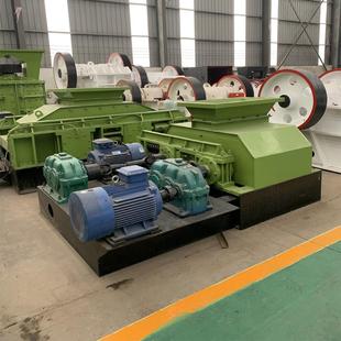 煤矸石粉碎粗齒細(xì)齒對(duì)輥破碎機(jī)2PG600X750狼牙對(duì)輥破碎機(jī)