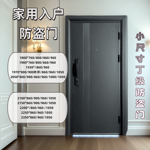 小尺寸防盗门入户门支持定制