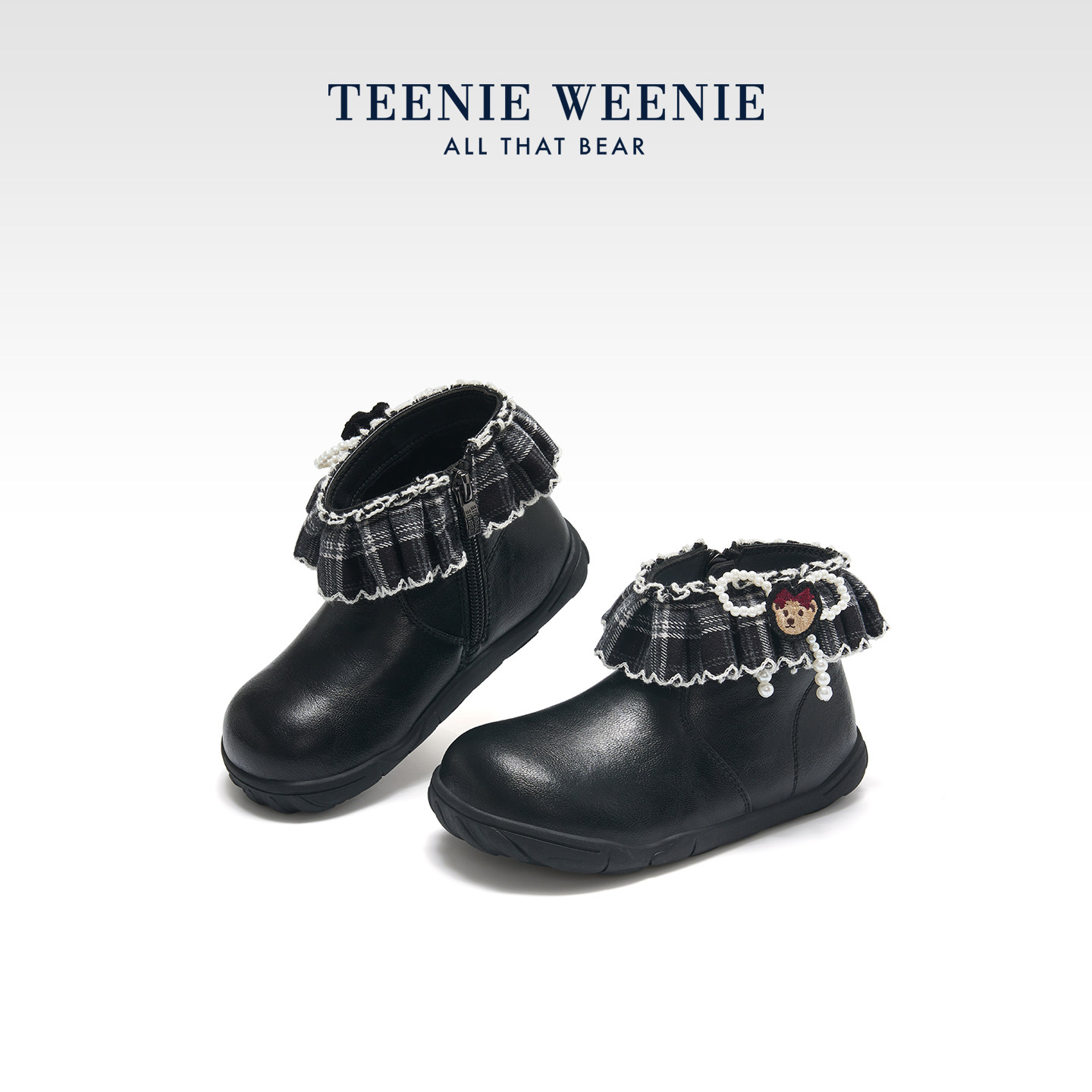 TeenieWeenie小熊女童靴子