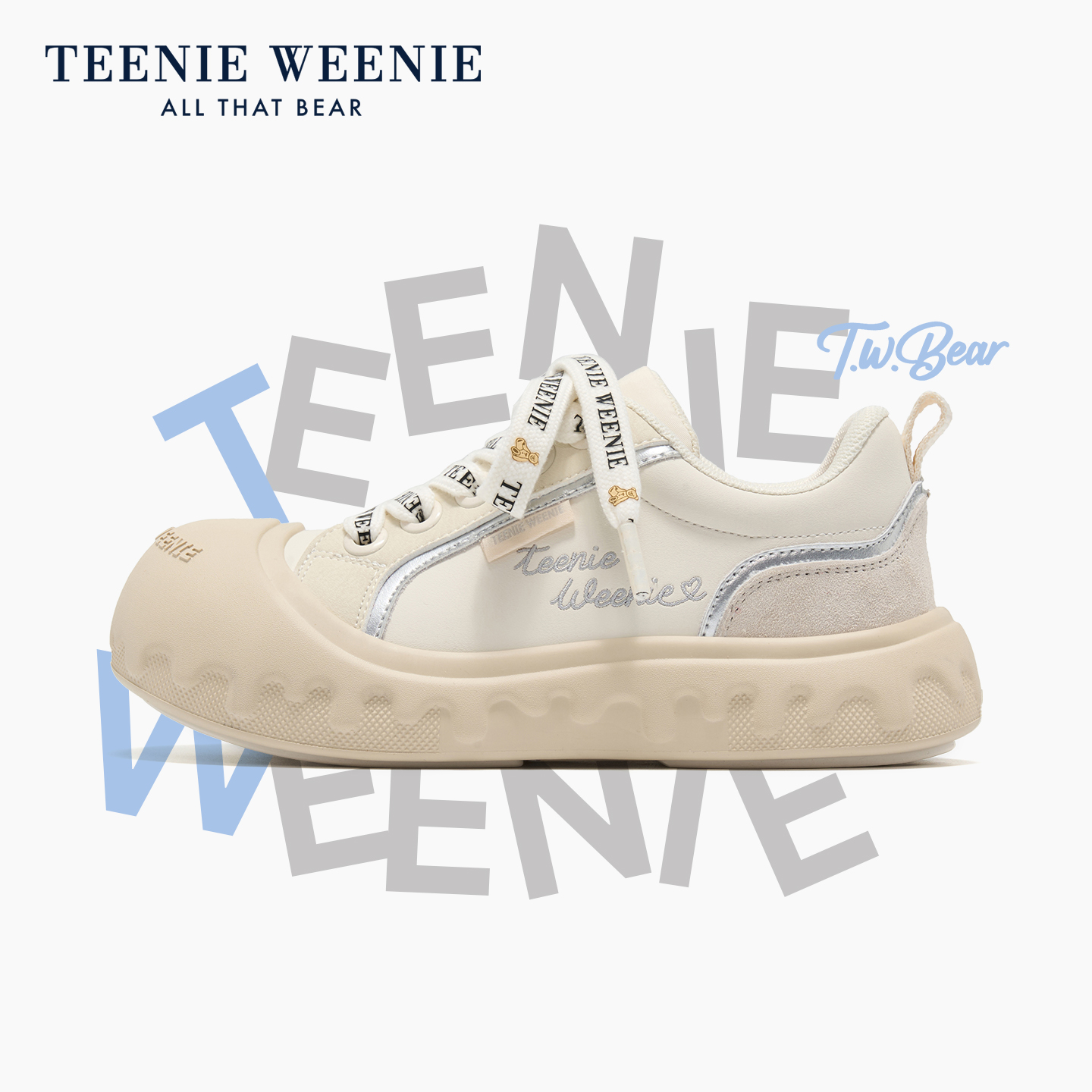 TeenieWeenie小熊女童休闲板鞋