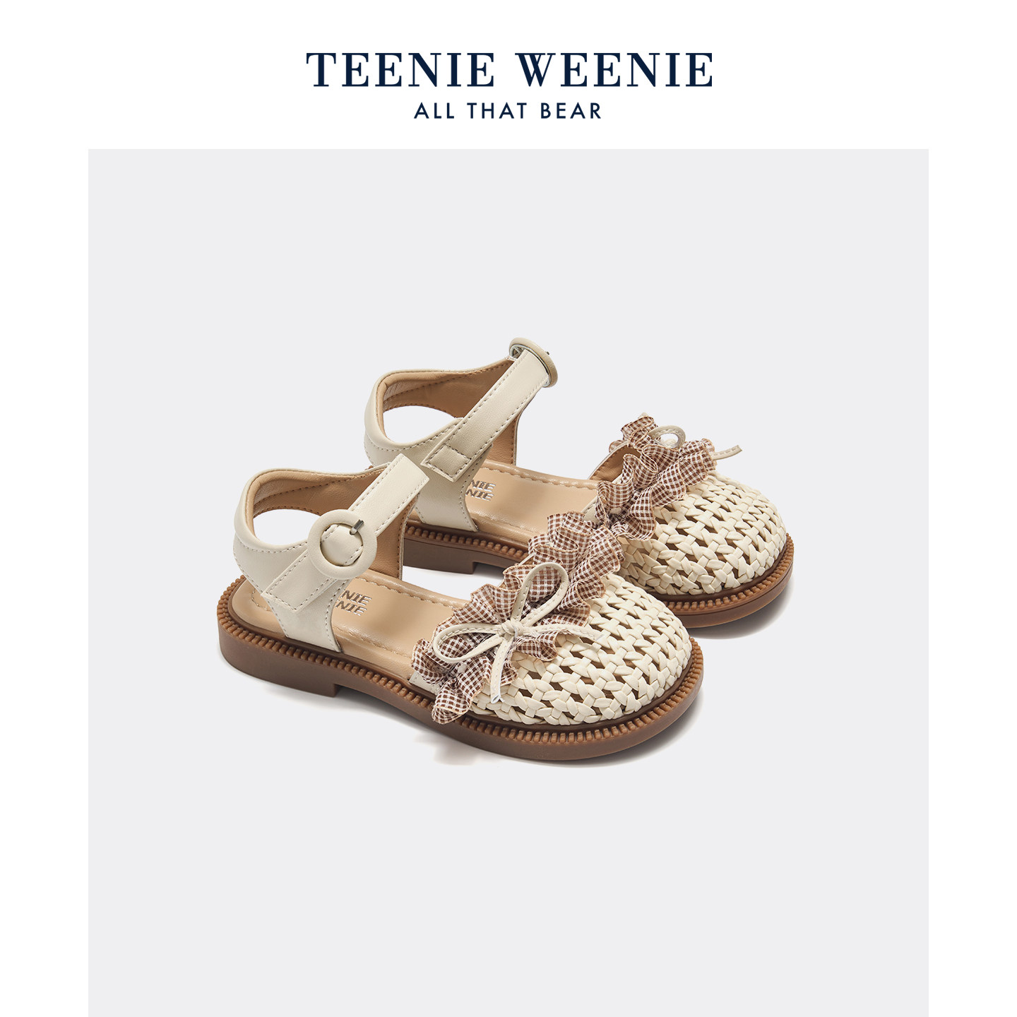 TeenieWeenie女童防滑公主凉鞋图片