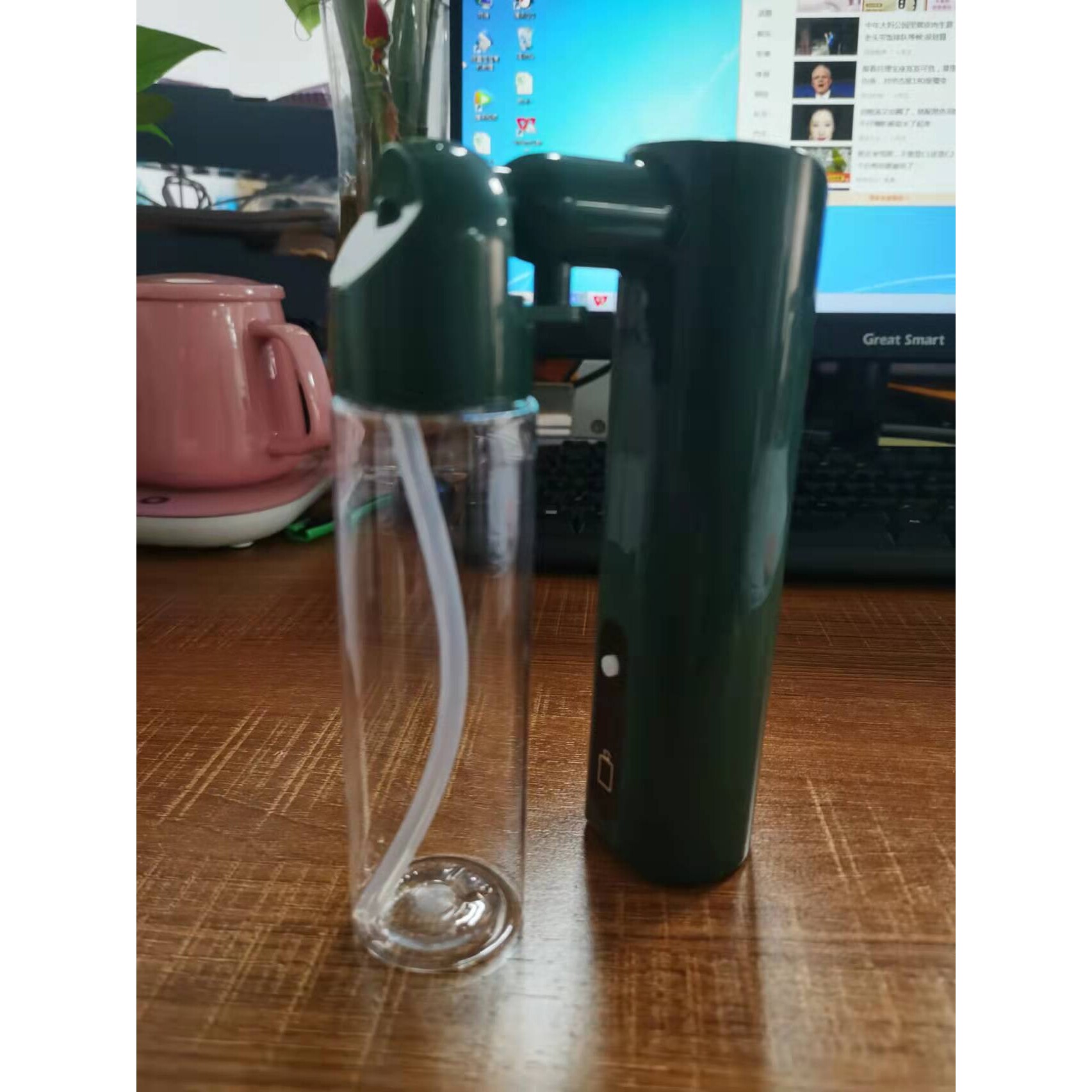 喷雾美容注氧仪高压面部手持喷雾保湿仪补水保湿美容院喷雾仪