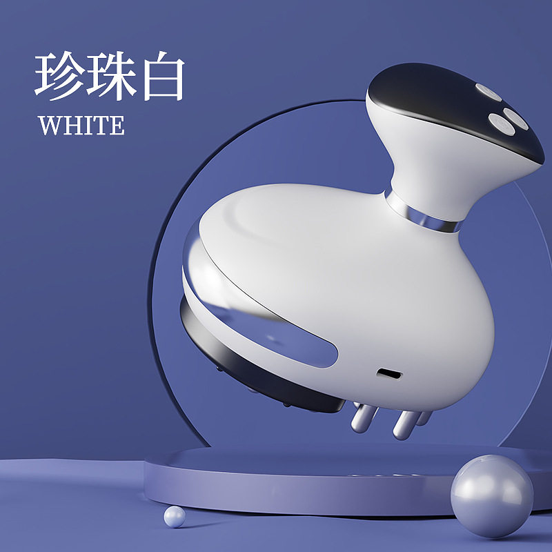 家用多功能吸痧按摩器疏通仪养生三合一微电流走罐器经络刷刮痧仪