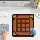 我的世界鼠标垫小号自由建造方形高颜值鼠标垫几何办公桌垫便捷