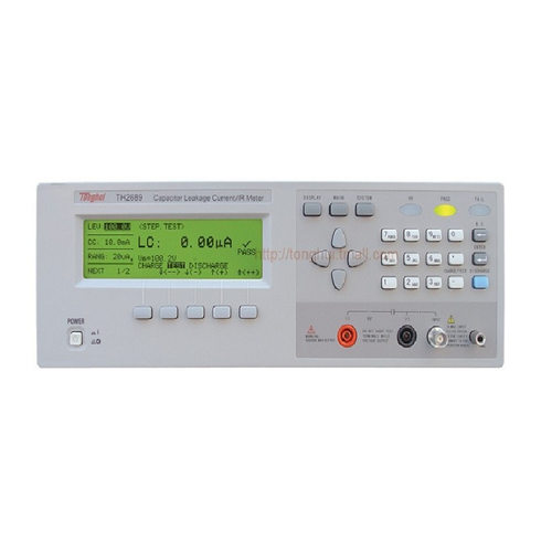 同惠TH2689电解电容漏电流测试仪/绝缘电阻测试仪DC:800V,20mA