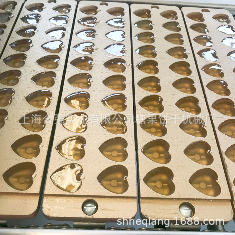 上海合强供应 全自动水果软糖机械 明胶 橡皮软糖 淀粉糖果生产线