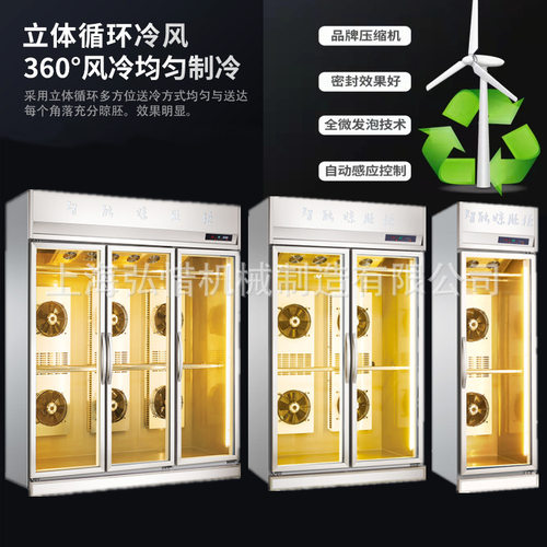 双门风冷晾鸭柜 智能晾鸭柜 晾胚柜 商用烤鸭烤鹅烘干除湿晾干柜