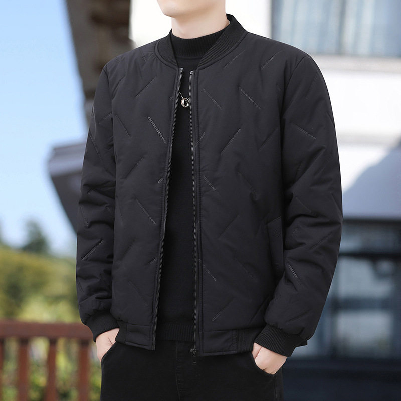 休闲羽绒棉衣男士冬季加厚保暖棉服青年学生韩版冬装外套棉袄子潮