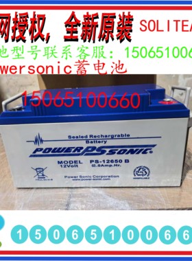 powersonic蓄电池12V100AH7/12/18/20/26/30/35/38/65/70/120/150