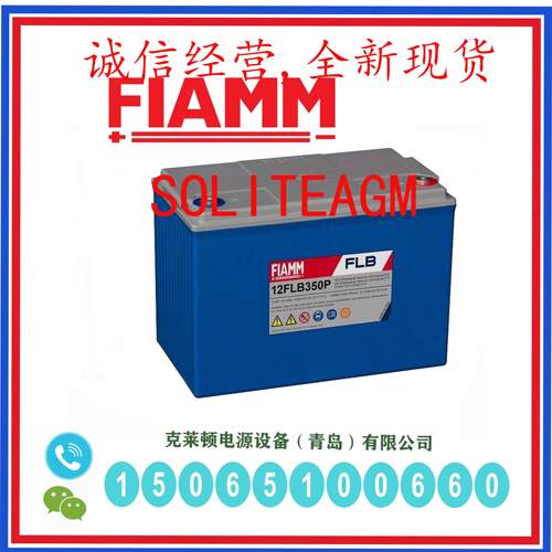 FIAMM非凡蓄电池12FLB350P