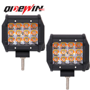 跨境电商LED工作灯36W双色越野车卡车汽车4寸12灯LED工作灯