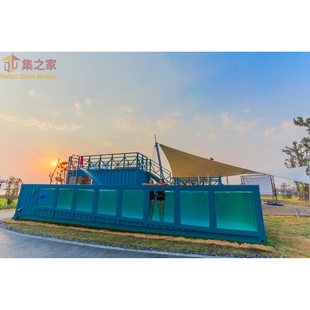 露营集装 箱泳池观光旅游度假艺术照人体写真婚纱婚庆情侣恋人求婚