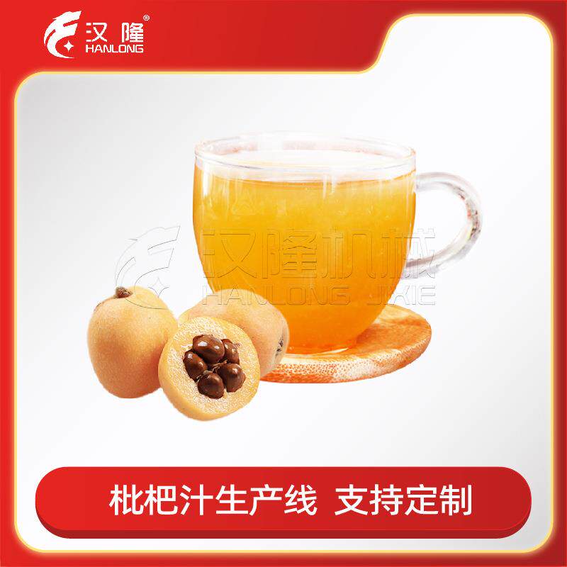 工业果蔬加工设备整套枇杷汁生产线设备枇杷膏制作饮料机械厂家