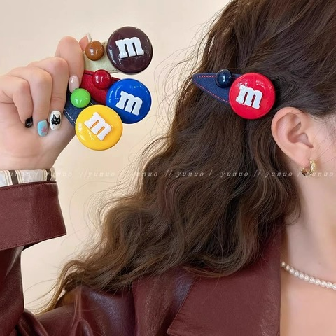 多巴胺M豆发夹女高级感