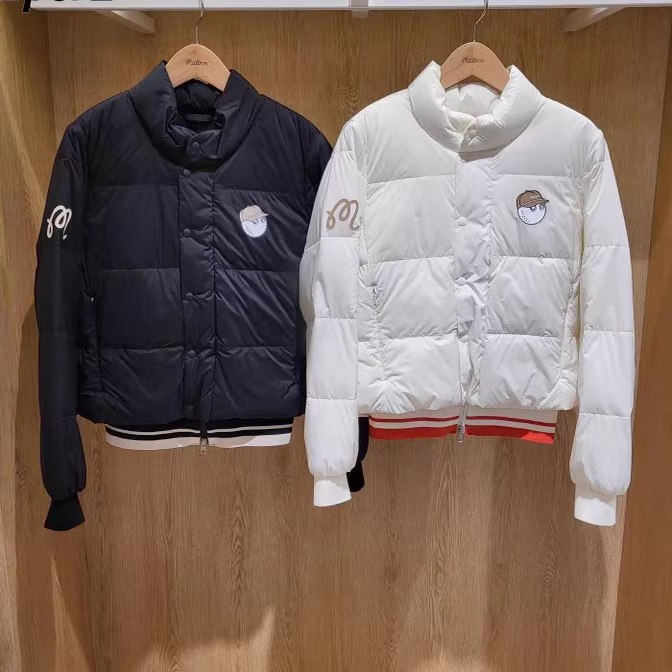 韩国高尔夫女装外套2025冬季新款女士保暖轻质羽绒服GOLF运动上衣