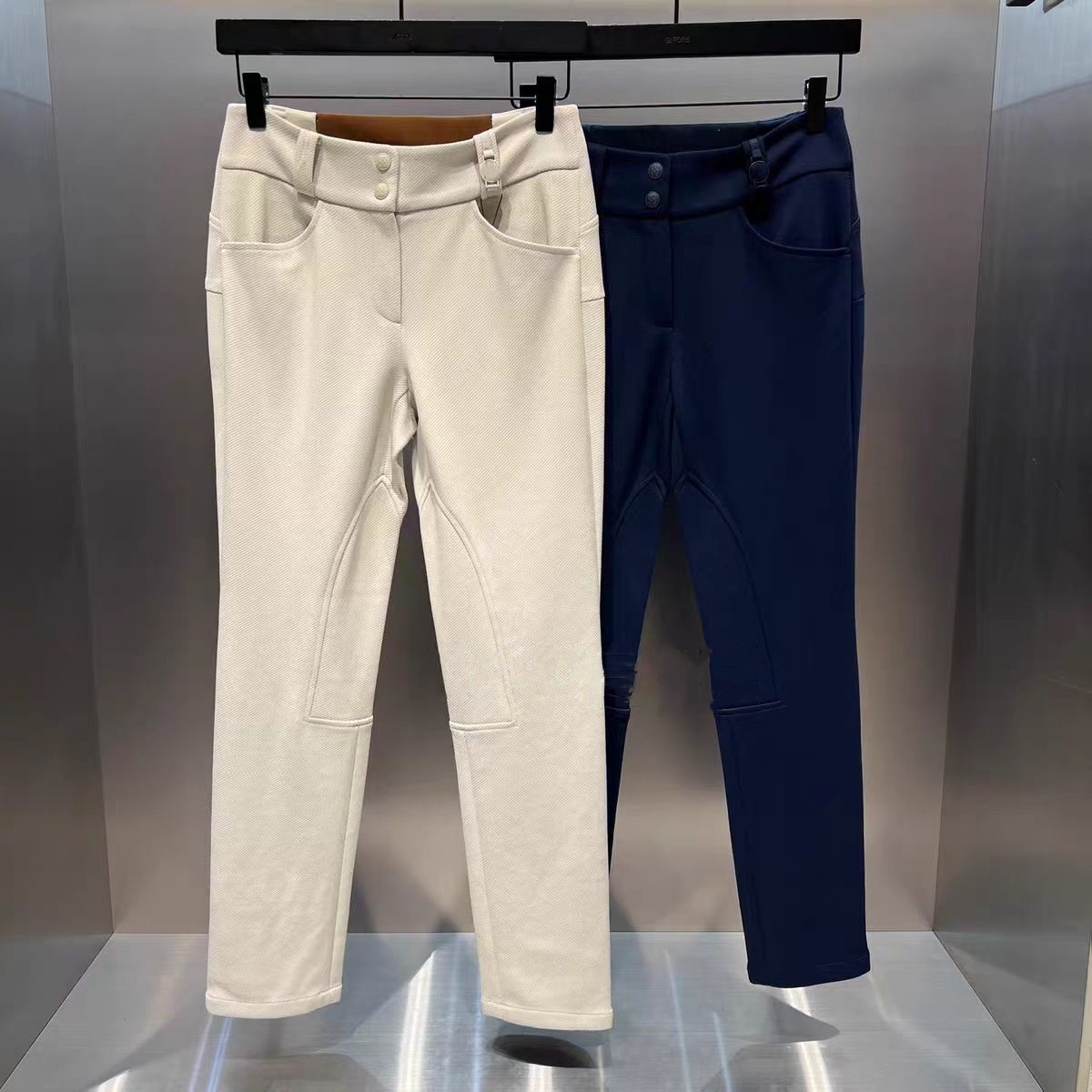 韩国高尔夫服装女裤2025秋季新款气质百搭直筒裤女士休闲运动长裤