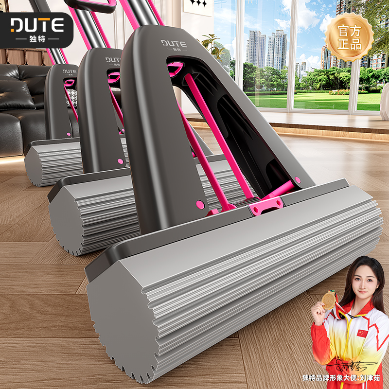 独特2025新款吸水海绵免手洗一拖懒人家用胶棉式拖拖把头地拖布净