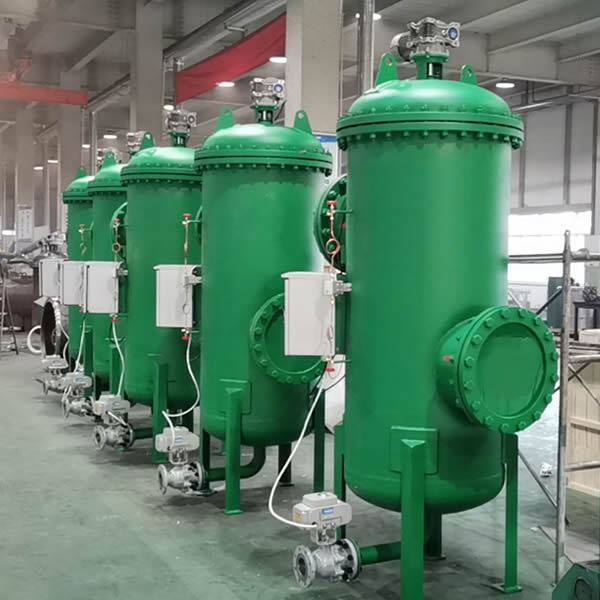 300T/h循环水 刷式自清洗过滤器 LFZ-480-200 外观刷漆防腐