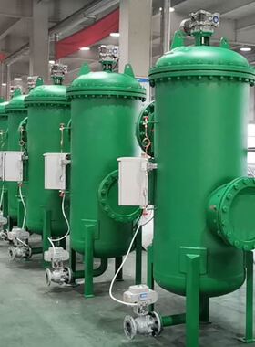 300T/h循环水 刷式自清洗过滤器 LFZ-480-200 外观刷漆防腐