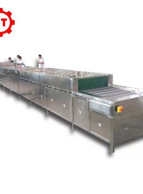 金属厨具除油去污除蜡清洗机 冲压件拉伸件全自动喷淋清洗烘干线