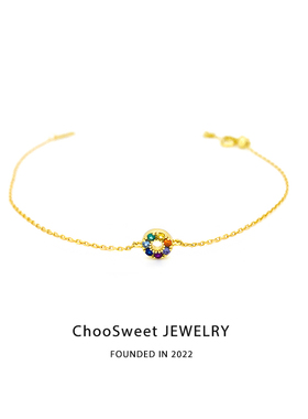 「Seven·缤纷」ChooSweet纯银手链女生轻奢小众设计高级感ins风