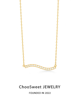 「璀璨·荡漾」ChooSweet纯银项链女款轻奢小众高级感春夏锁骨链