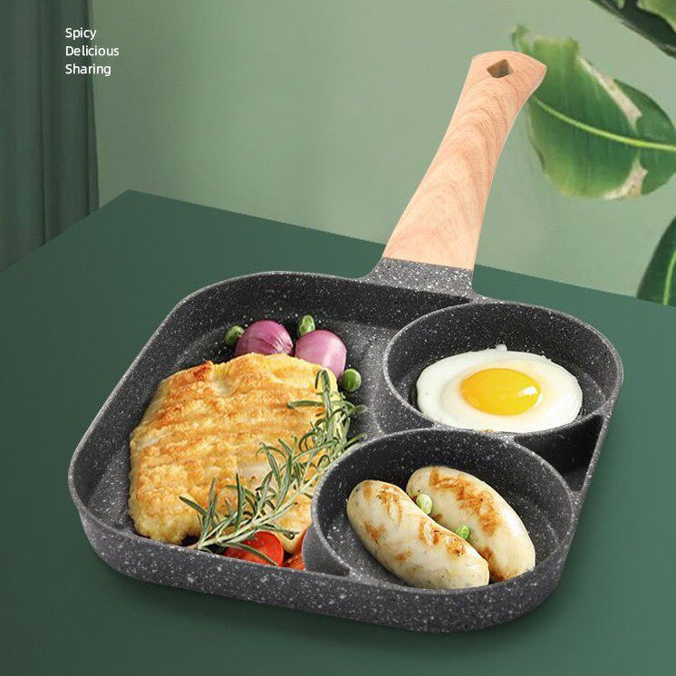 煎鸡蛋汉堡机早餐煎蛋锅蛋堡煎饼锅家用不粘小平底锅蛋饺模具